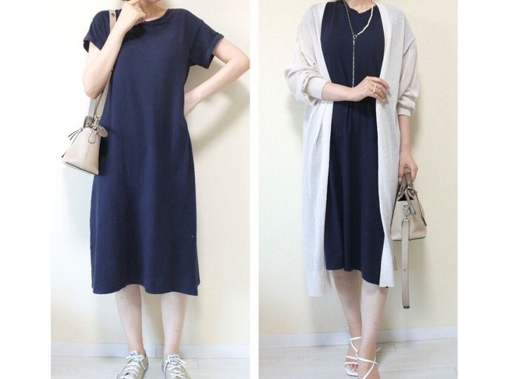 それ部屋着 って言われるかも アラフォーは要注意なtシャツワンピのokコーデ Ngコーデ サンキュ それ部屋着 って言われるかも アラフォーは要注意なtシャツワンピのokコーデ Ngコーデ サンキュ