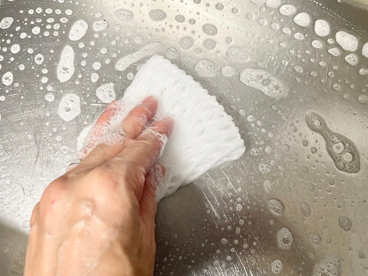 スポンジ代わりに洗い物や掃除に使える