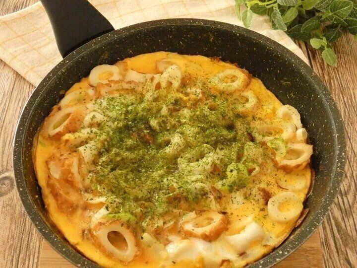 白だしを使ったオムレツ