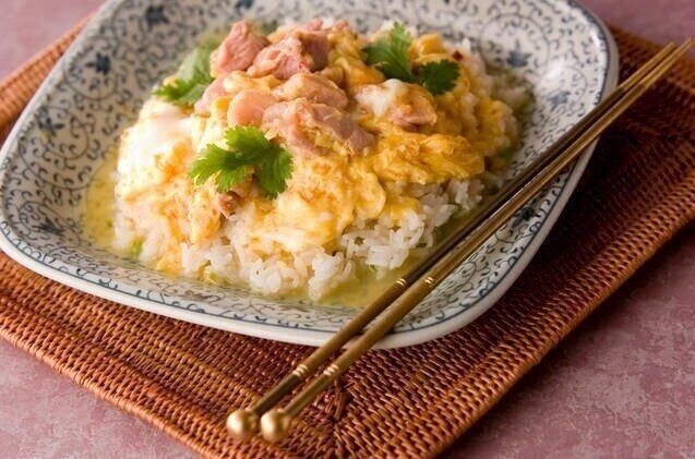 エスニック親子丼