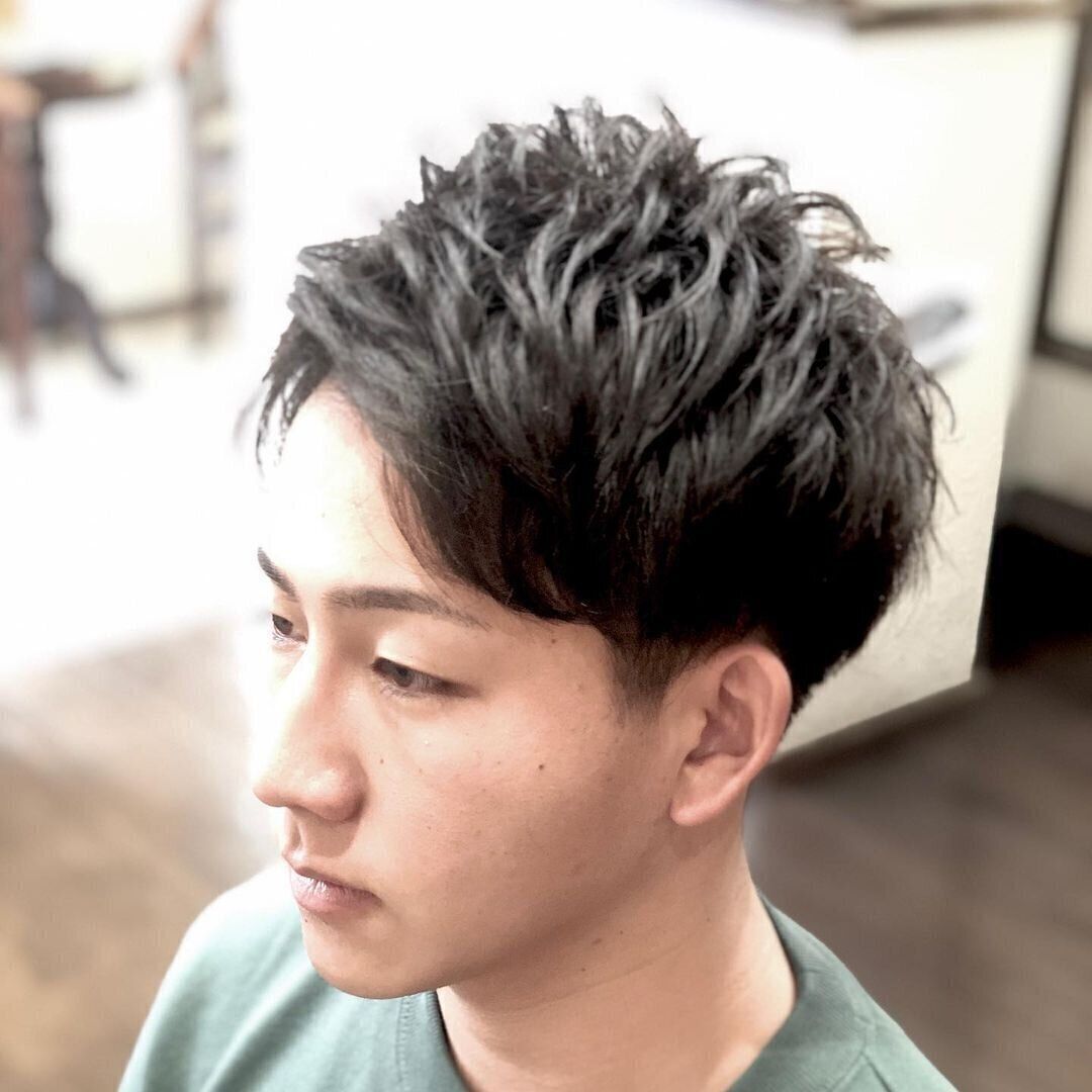 かっこいい高校生男子になれる！アップバングでさわやかショートヘア