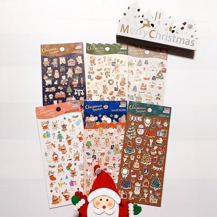 【ダイソー】クリスマスにぴったりのシール!