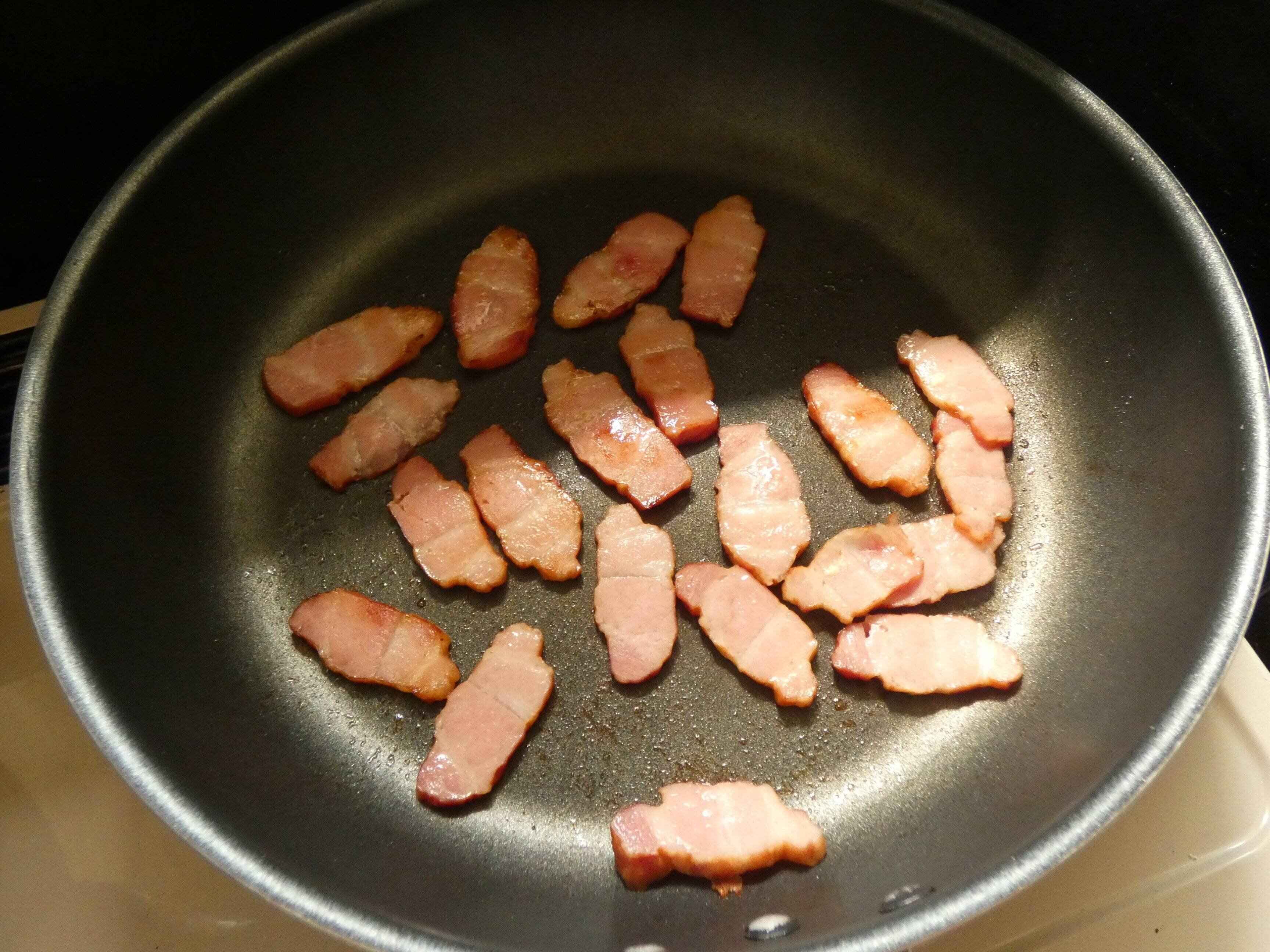 ベーコンとかぼちゃのサラダ