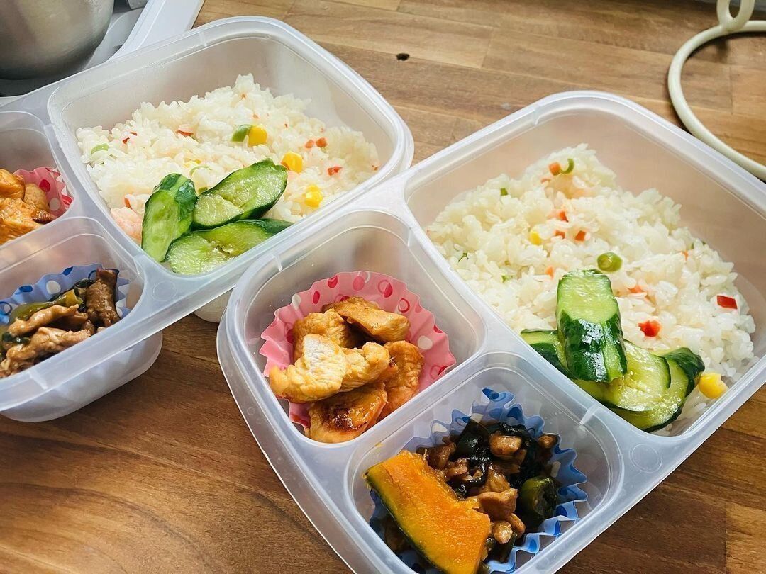 【3COINS】長期休みに活躍！作り置きランチボックス