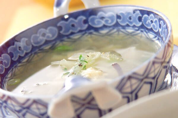 大根のホタテスープ
