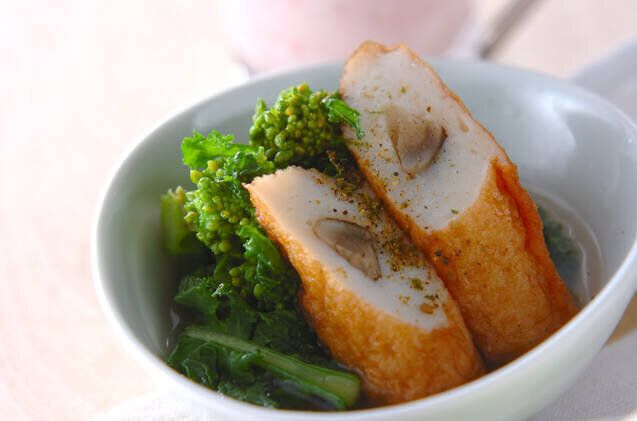 菜の花のさっと煮