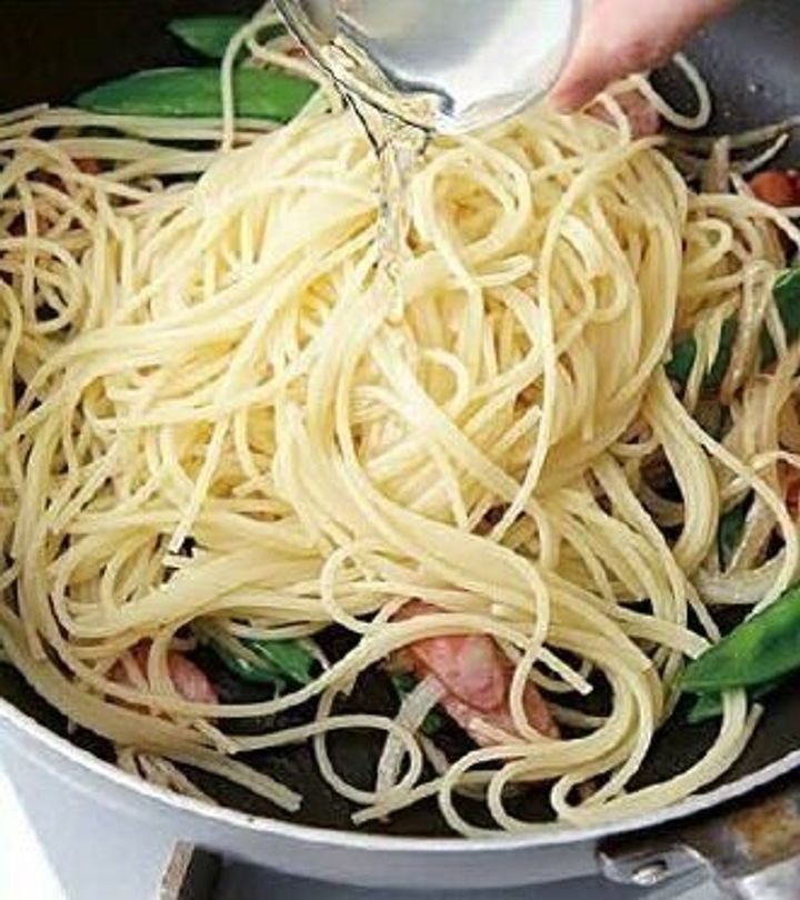 3種のキノコガーリックチキン檸檬バター醤油パスタ 暮らしニスタ