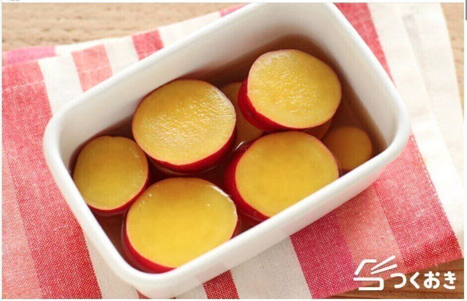 さつまいものレモン煮