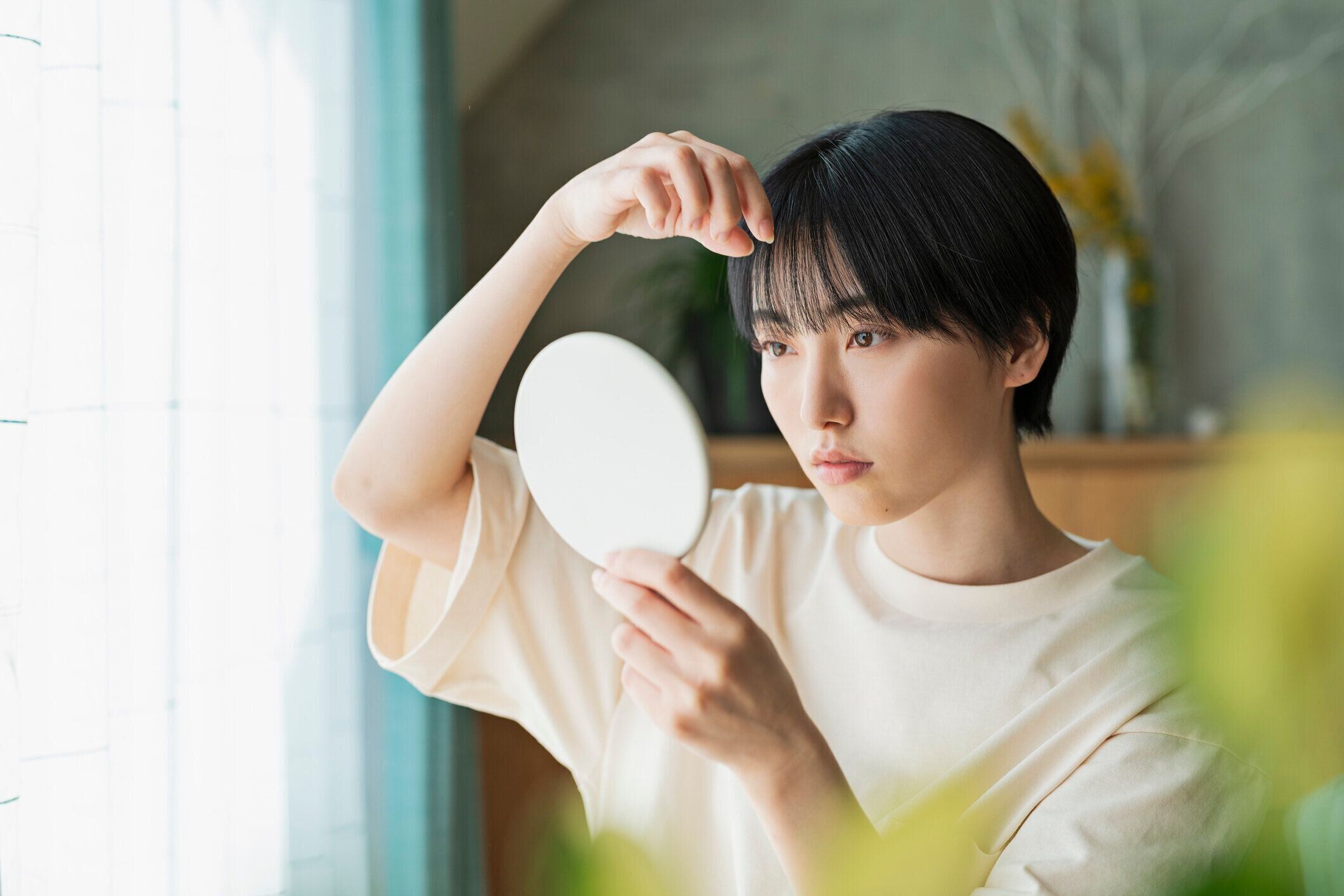 アホ毛を抑える方法