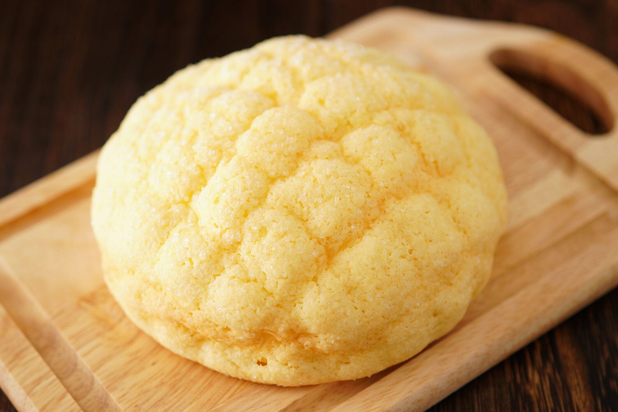 メロン風味のパン