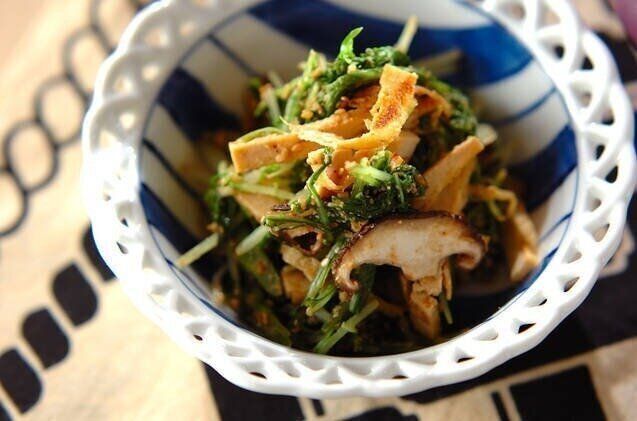 水菜のゴマ和え