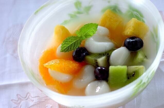 さわやかフルーツ白玉ポンチ