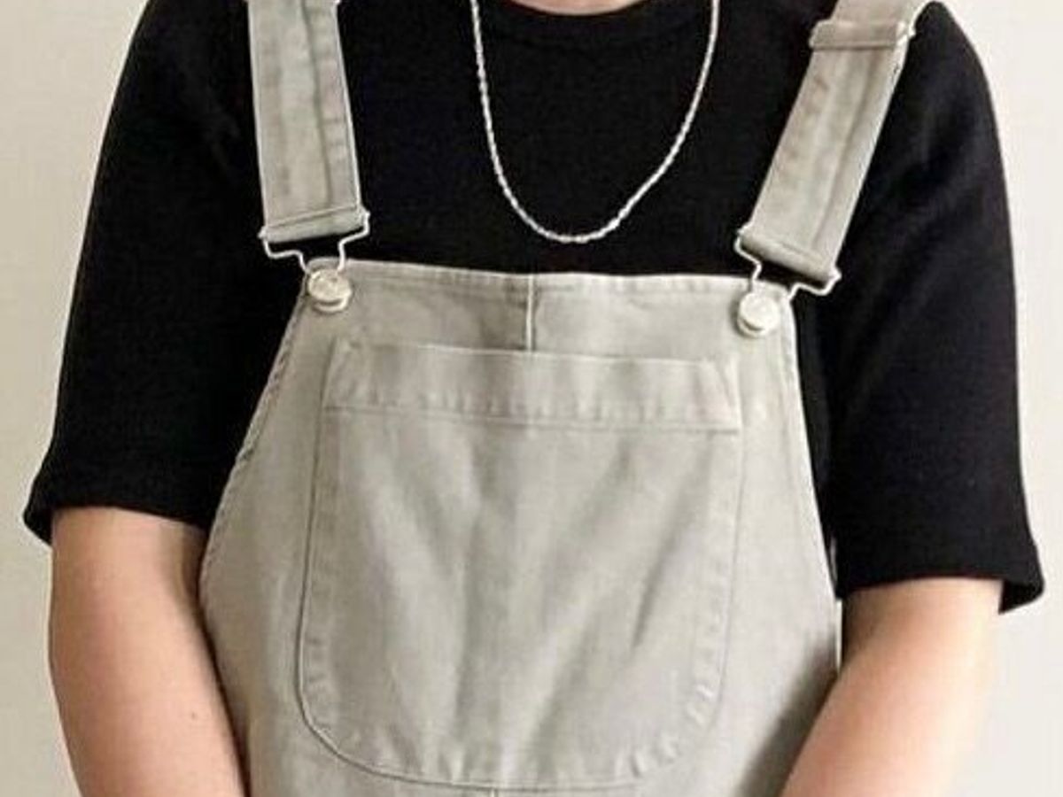 サロペットの着用画像