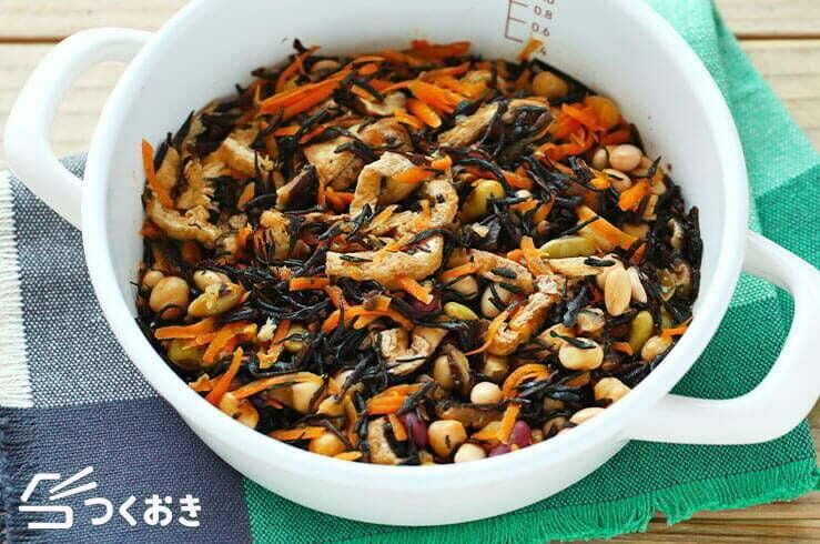 ひじきと豆の五目煮