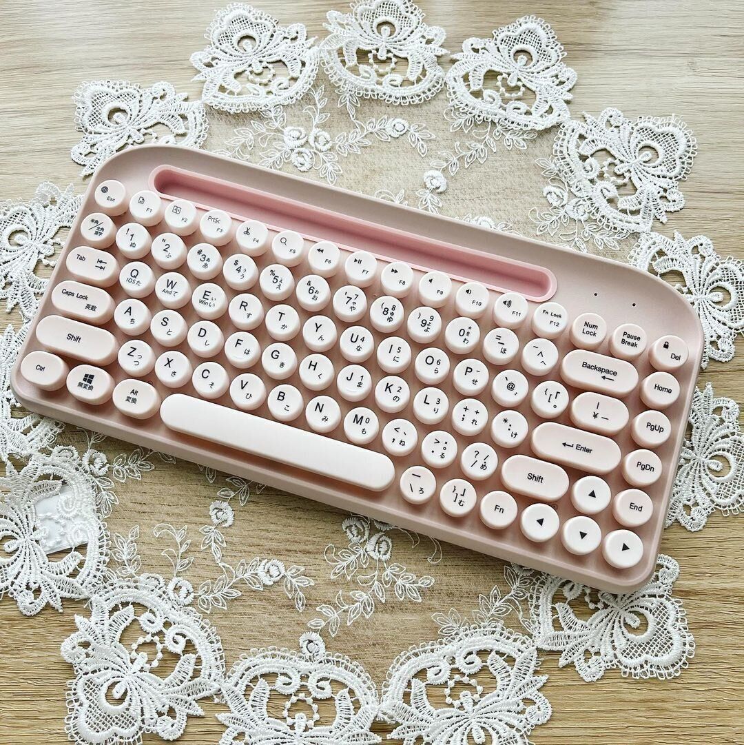 【スリコ】タイプライターみたいでエモい！スリコ最新キーボードが話題