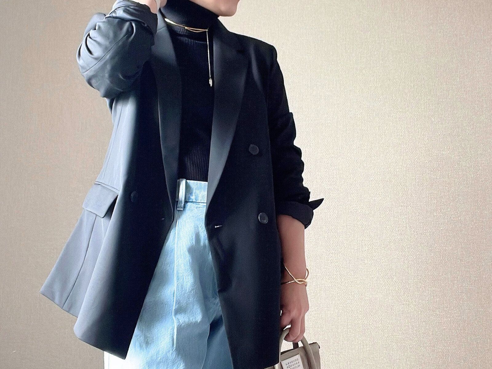 ユニクロ　ダブルジャケット