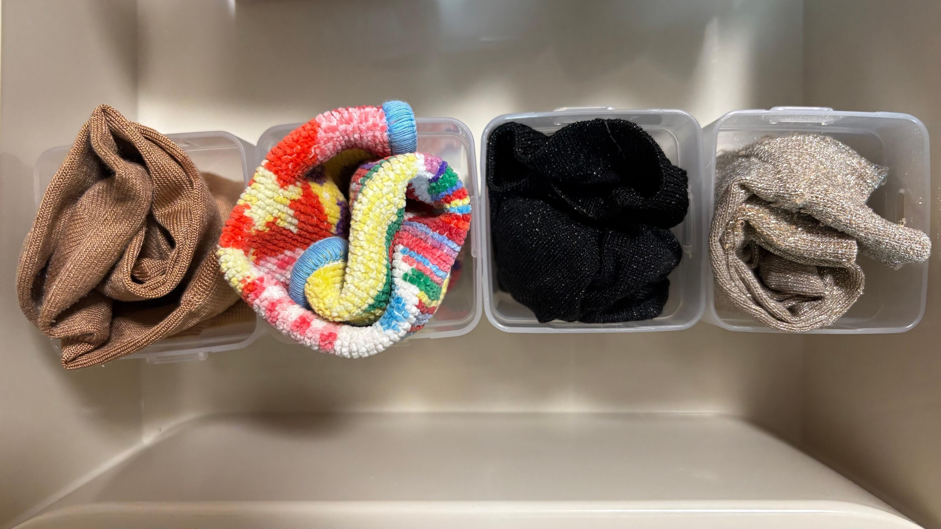 Sサイズに収納したところ