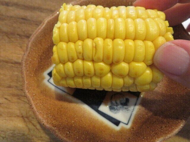 しょう油をつける