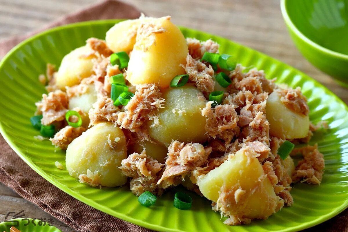 粉ふきいものツナ和え