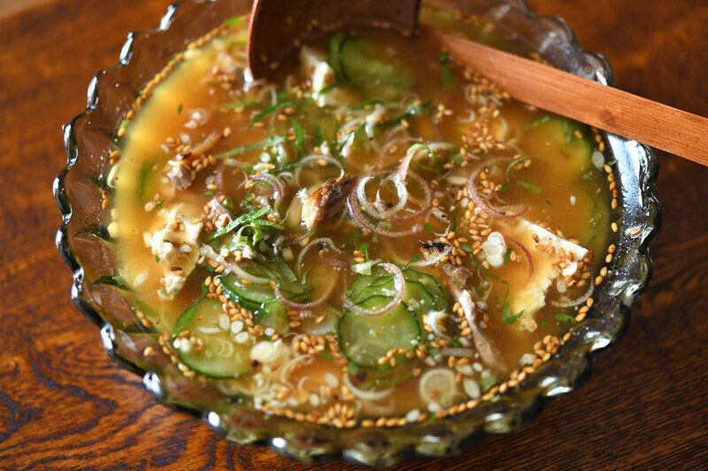 すり鉢いらず！リピ必須の『冷や汁』