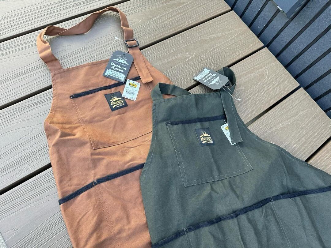 【ワークマン】着脱簡単！たっぷりのポケットがうれしいアウトドアエプロン