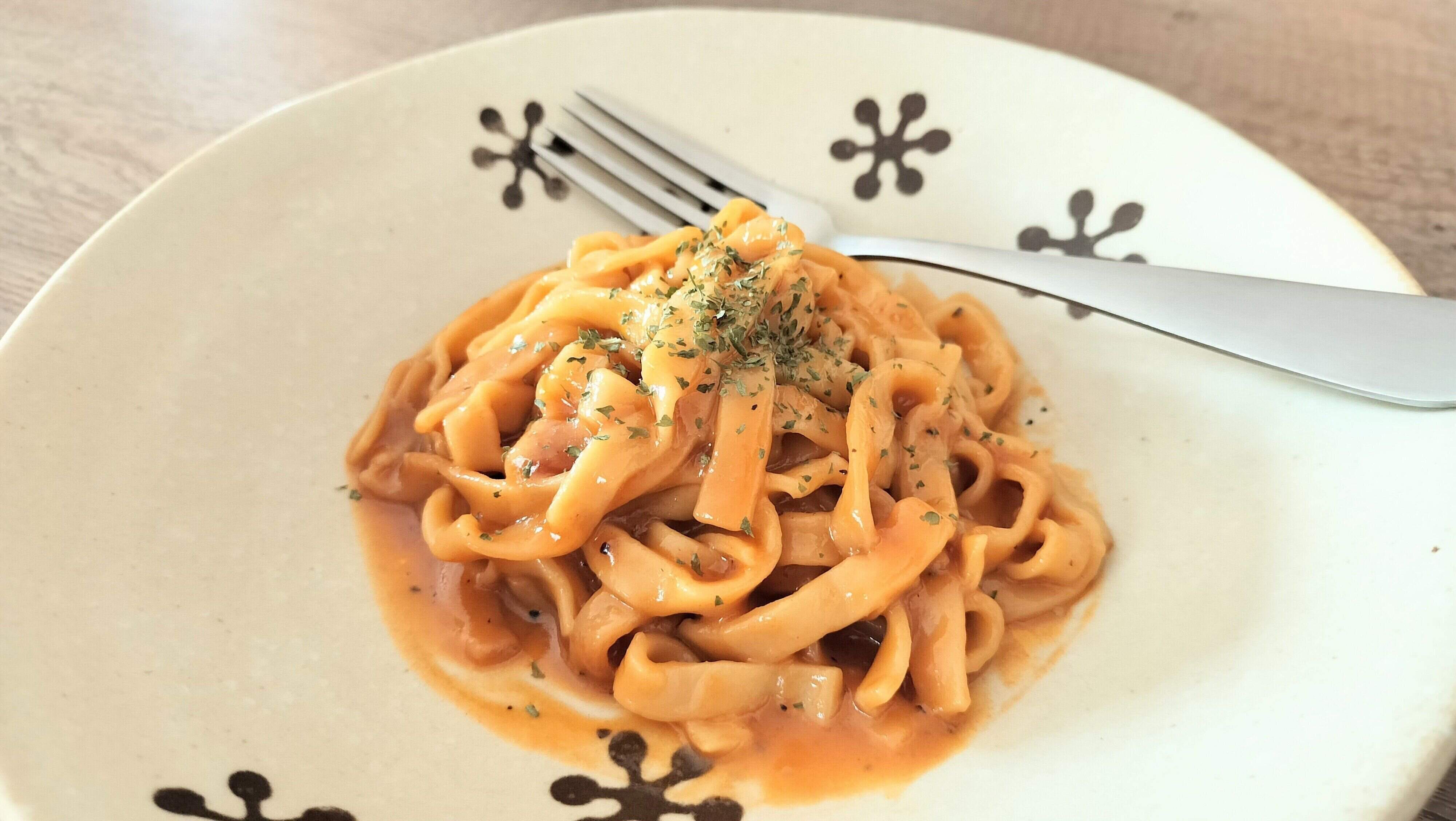 濃厚海老の生フェットチーネ