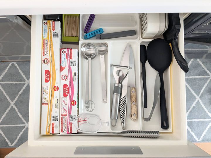 キッチン引出し画像