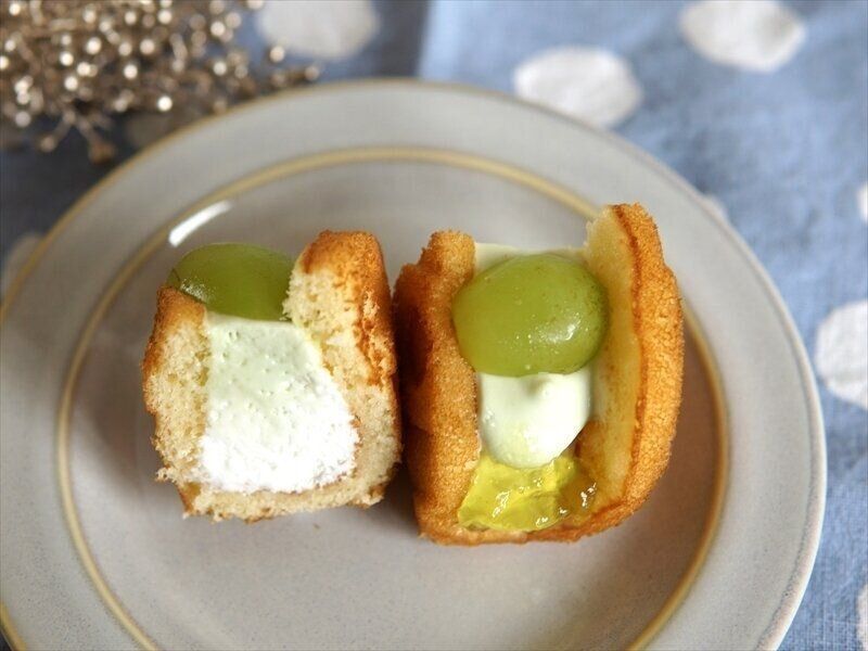 シャインマスカットワッフル