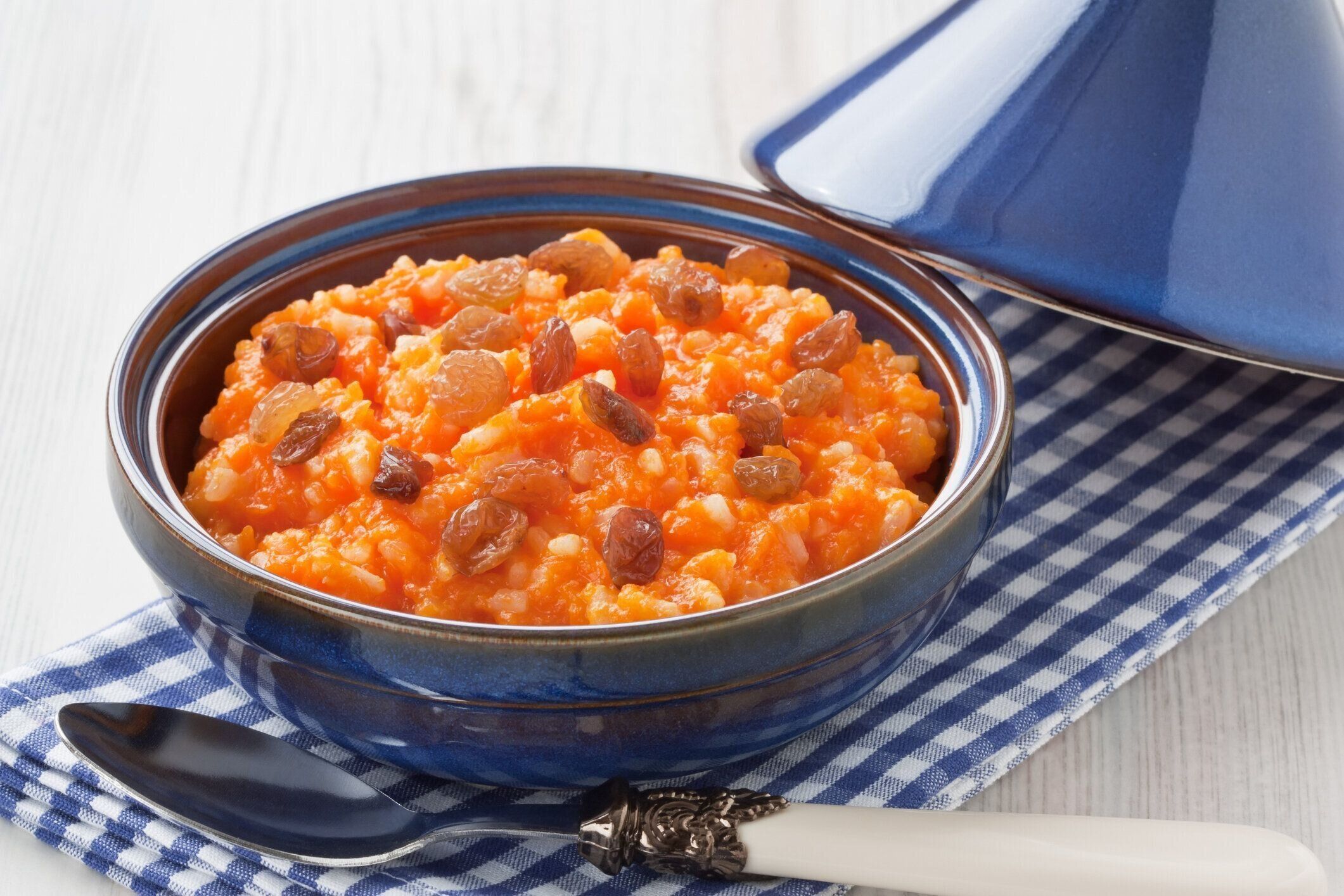 パンプキンのリゾットタジン鍋