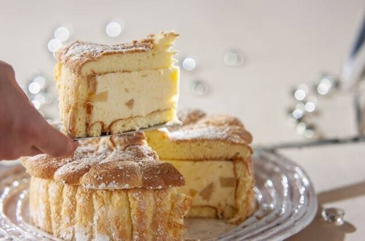 桃のシャルロット