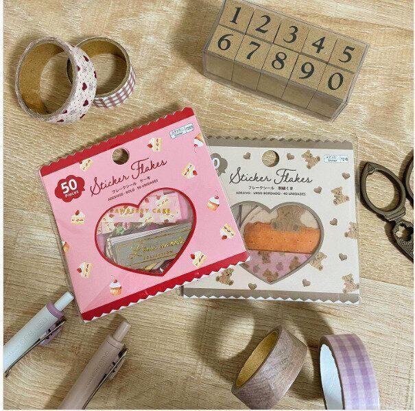 【ダイソー】ダイソーのフレークシールは見逃し厳禁