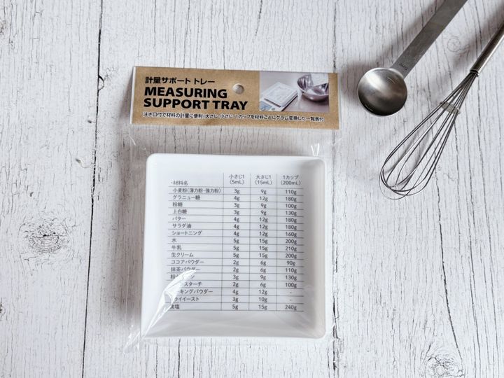 3.軽量サポート トレー