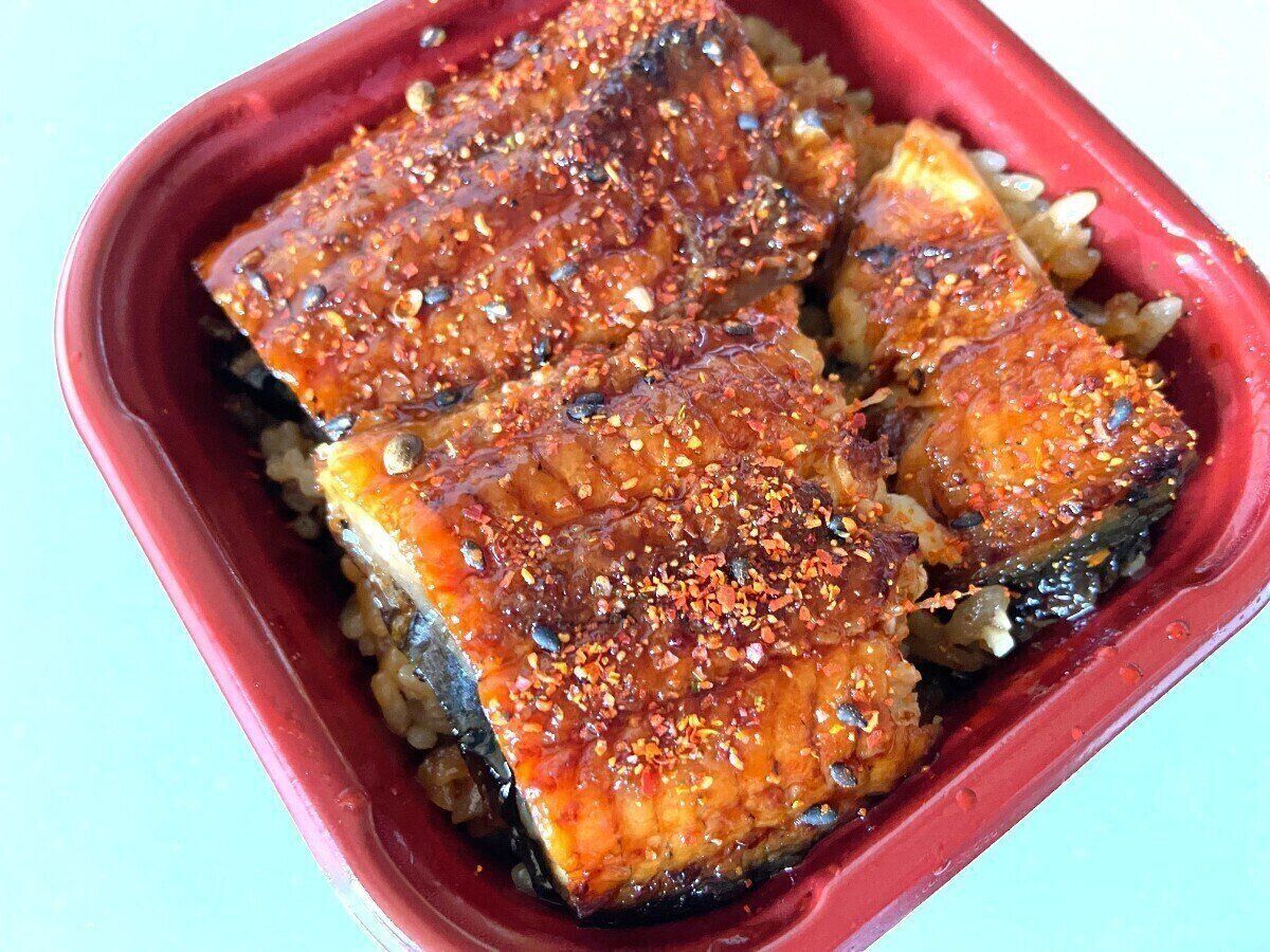 七味をかけても