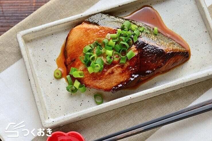 ぶりのポン酢照り焼き