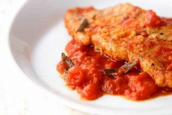 ポークのトマトソース煮