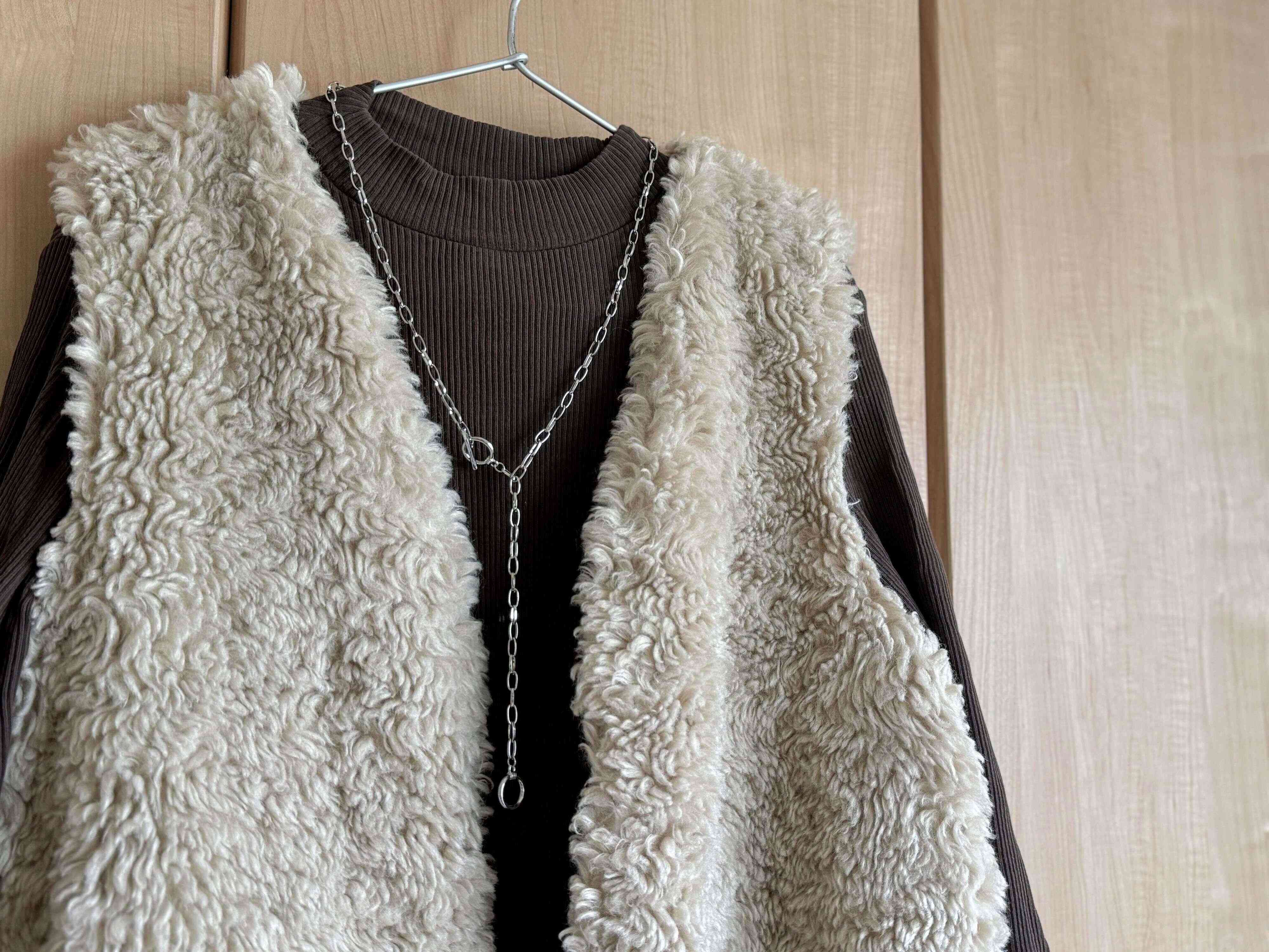 ラリエットチェーン サークルネックレス