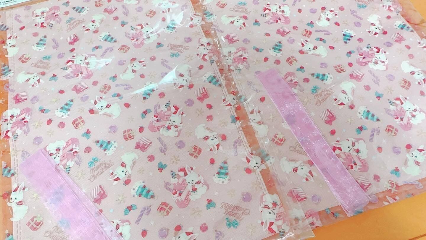 【セリア】かわいらしいうさぎ柄が特徴！クリアラッピング