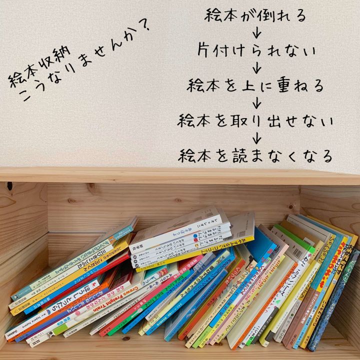 えっ ブックスタンドにこんな使い方が 絵本の収納を見直したら 子どもが自分から読み出した サンキュ えっ ブックスタンドにこんな使い方が 絵本の収納を見直したら 子どもが自分から読み出した サンキュ