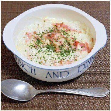 簡単チーズリゾット