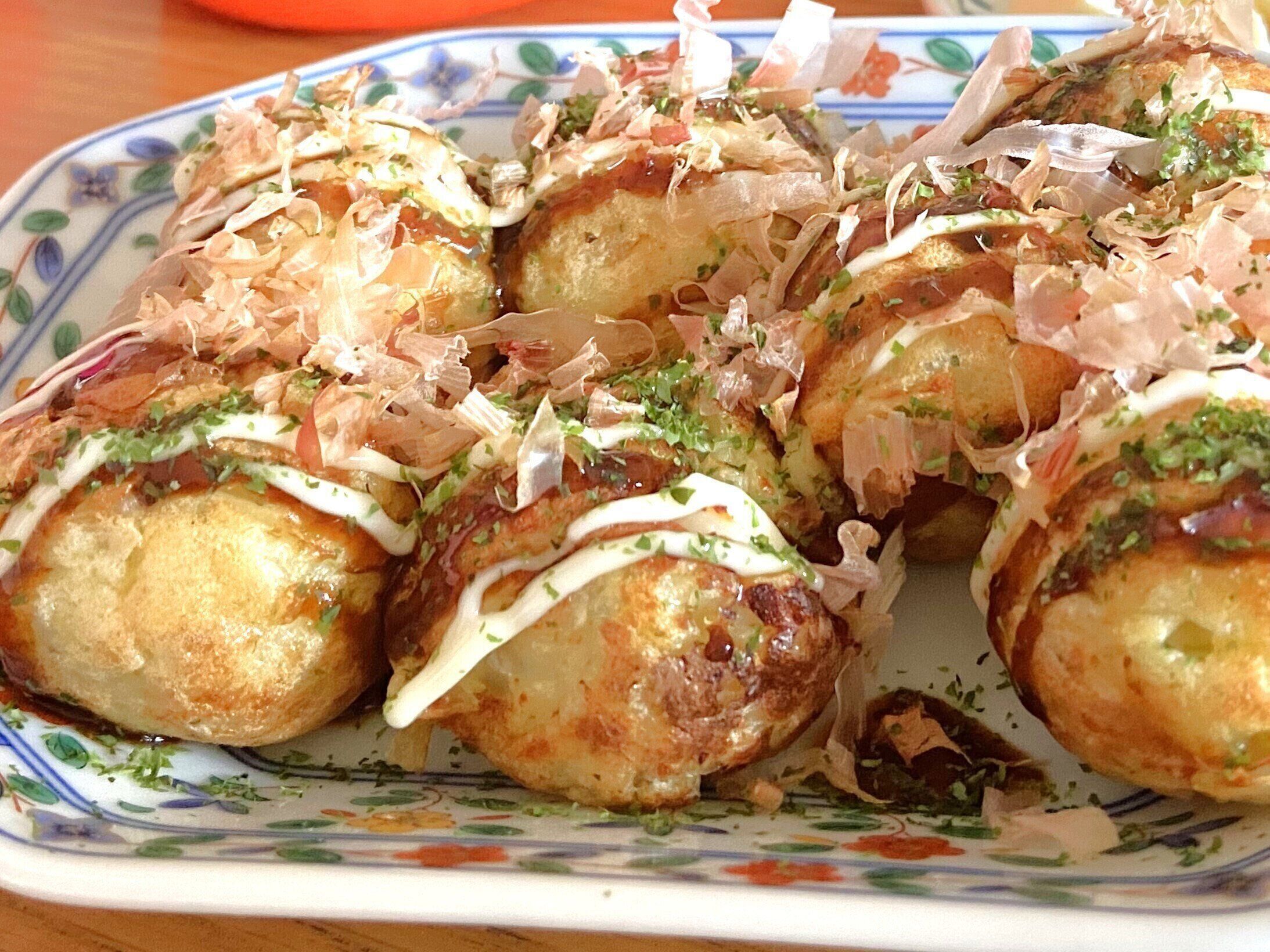 ぷりぷりのたこがおいしい