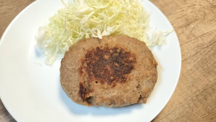 大きめなハンバーグ