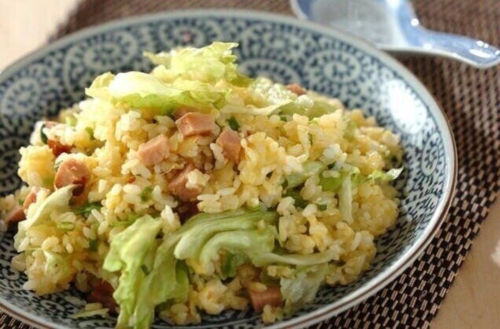 チャーシューレタスチャーハン