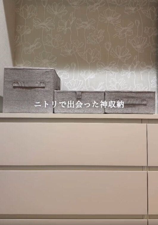 【ニトリ】ニトリで出会った神収納