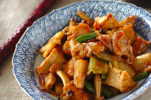  豚肉のオイスター炒め煮