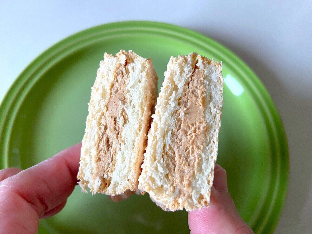 クリームたっぷり