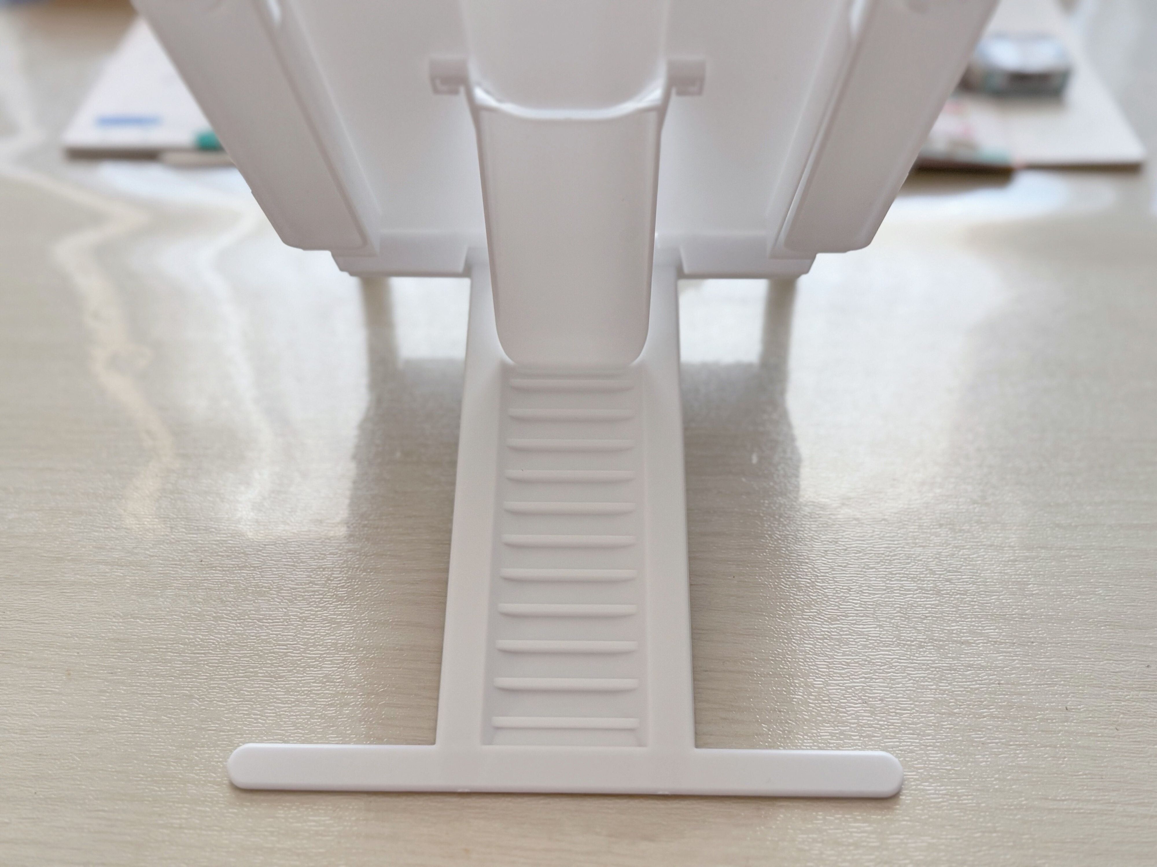 ポイント1．角度が14段階調整可能