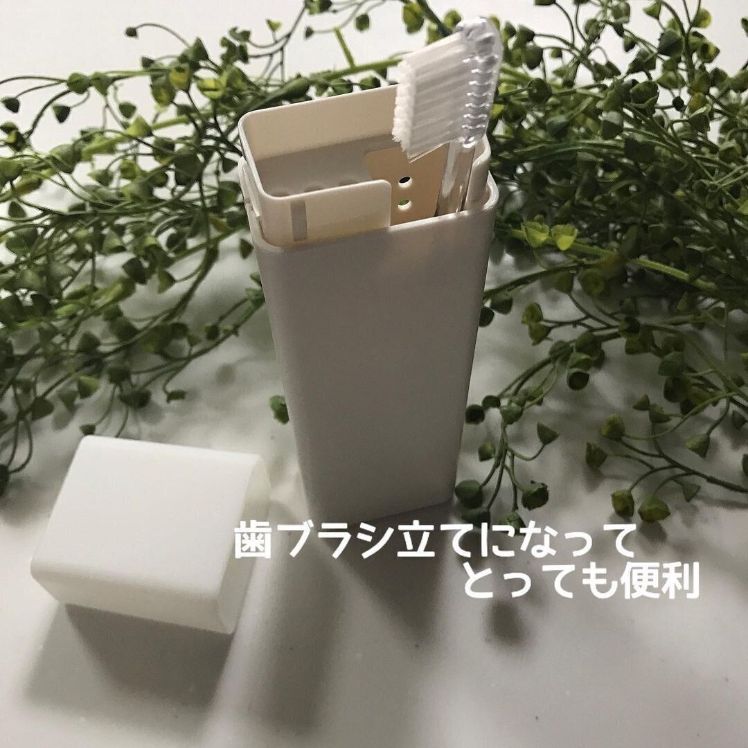 【セリア】立てられちゃう歯ブラシセット収納ケース