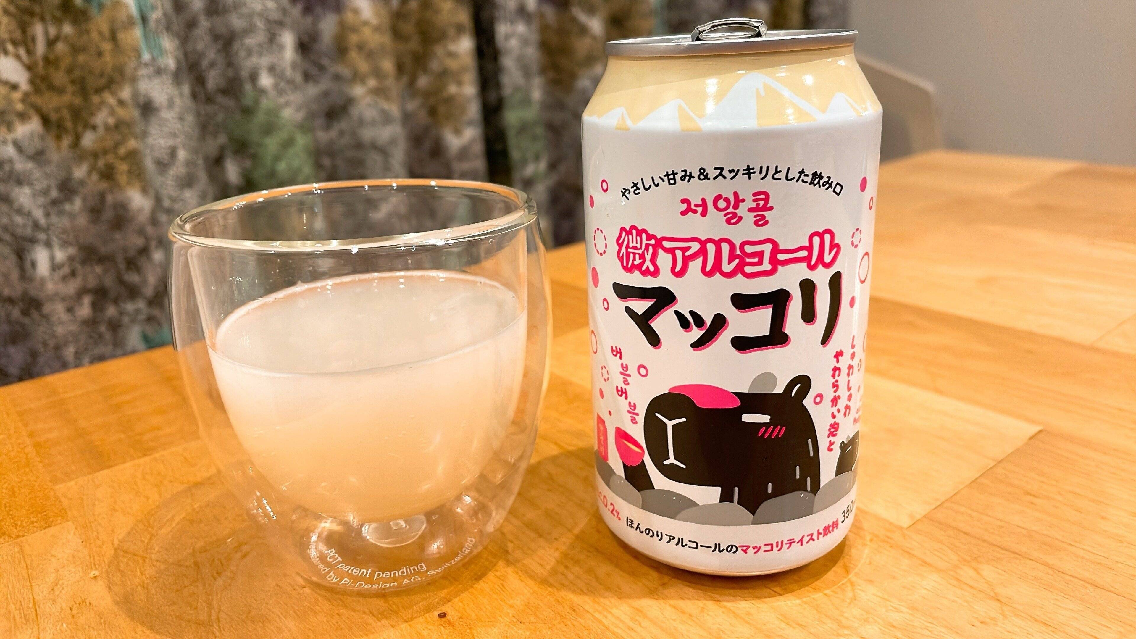 微アルコールマッコリ