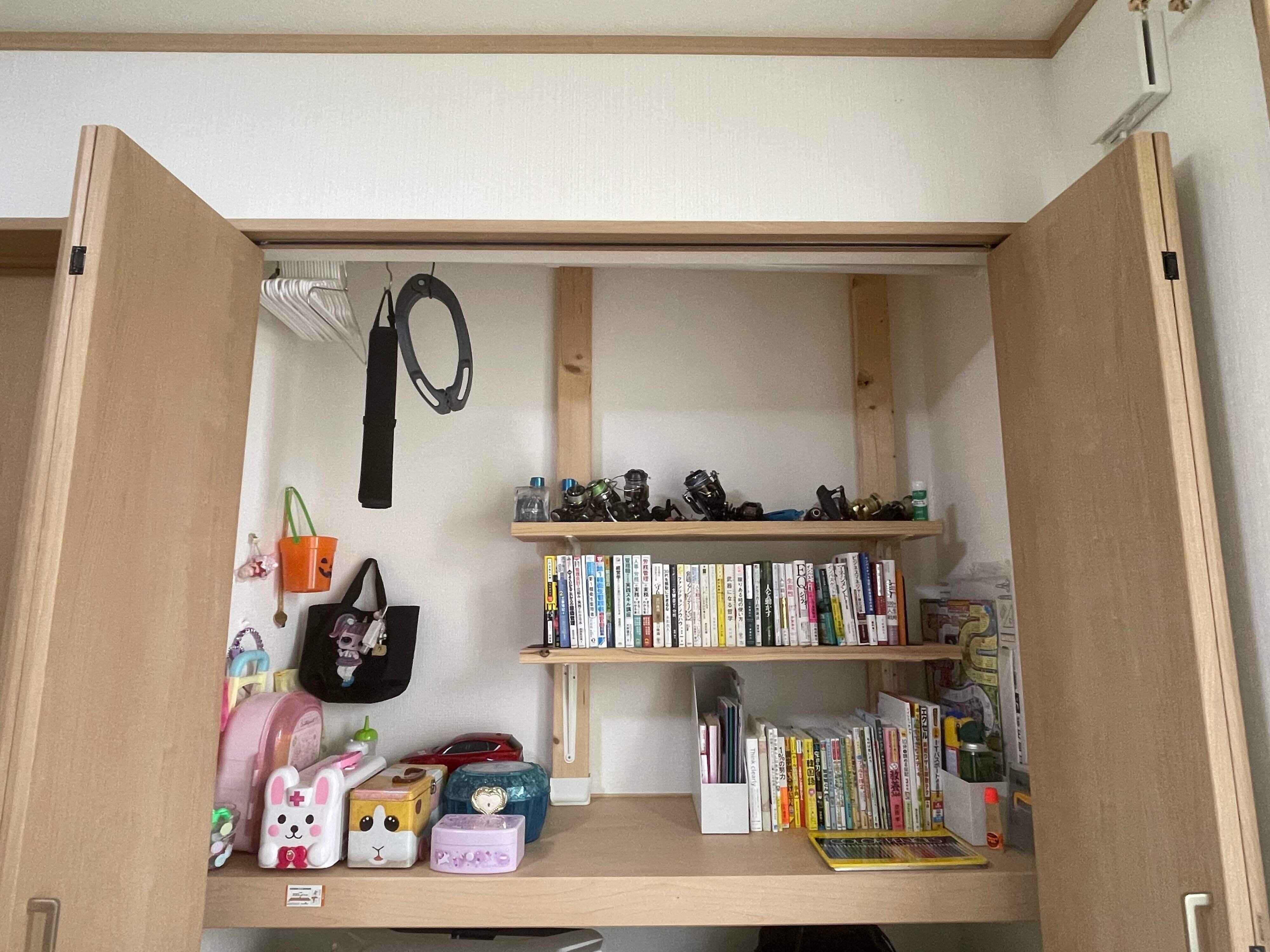 5．定位置がリビングから遠すぎてまとめて片づける