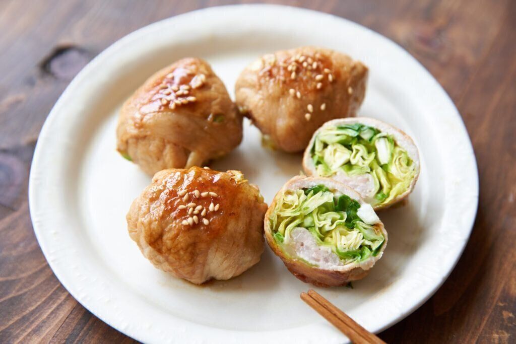 【糖質控えめ】肉巻き春キャベツ